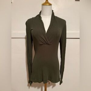 Banana Republic Olive Green Top